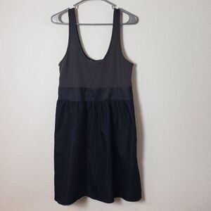 Express chambray and cotton dress